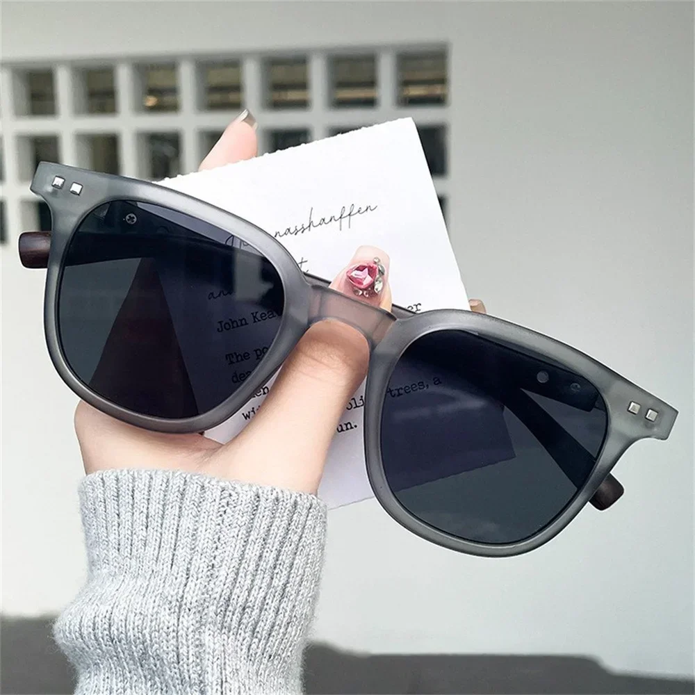 Hot Sale Vintage Sunglasses Retro Women Men Wood Grain Eyewear Polarized Eyeglasses Outdoor UV Protection Travel Sun Glasses