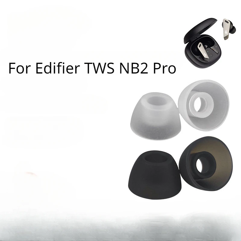

Eartips For Edifier TWS NB2 Pro Eartips Bluetooth Earphone Cover Silicone Earbuds Earcaps Earcaps True Wireless Accessories