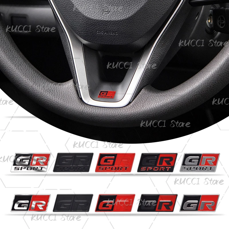 ST-Lenkrad-Emblem Aufkleber - 3D Metall Logo Für Ford ST Modelle