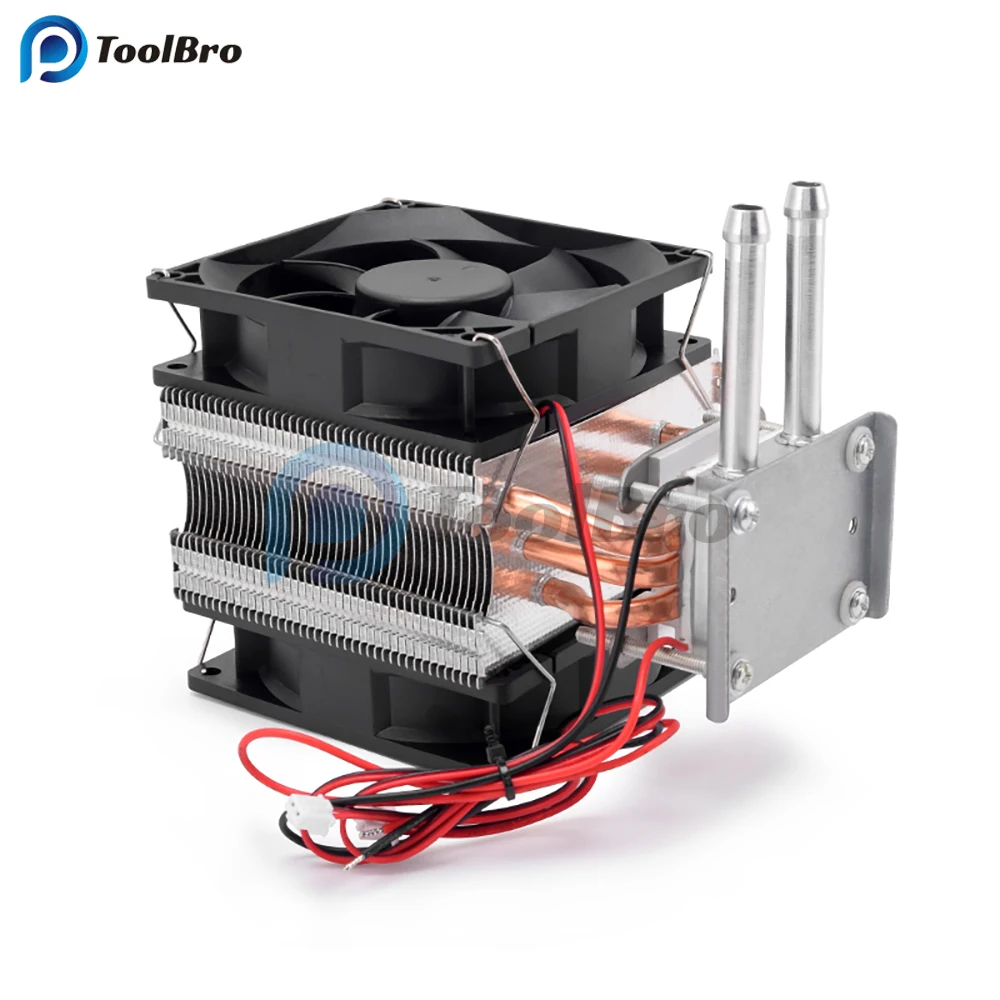 120W 12V 15-20A Peltier Cooler Semiconductor เครื่องทําความเย็นระบบ Water Cooling Hydrocooling Conditioner สําหรับถังปลา 1