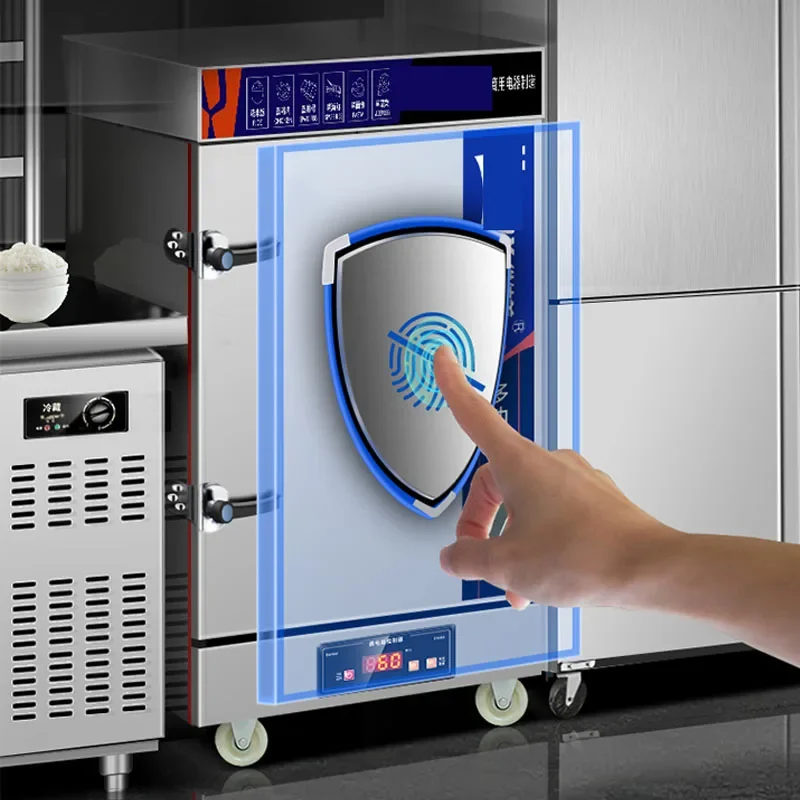 Rice Steamer Steaming Cabinet 4 Trays 6 Trays 8 Fully Automatic Rice Steaming Box 12 Commercial Electric / Gas Steamer