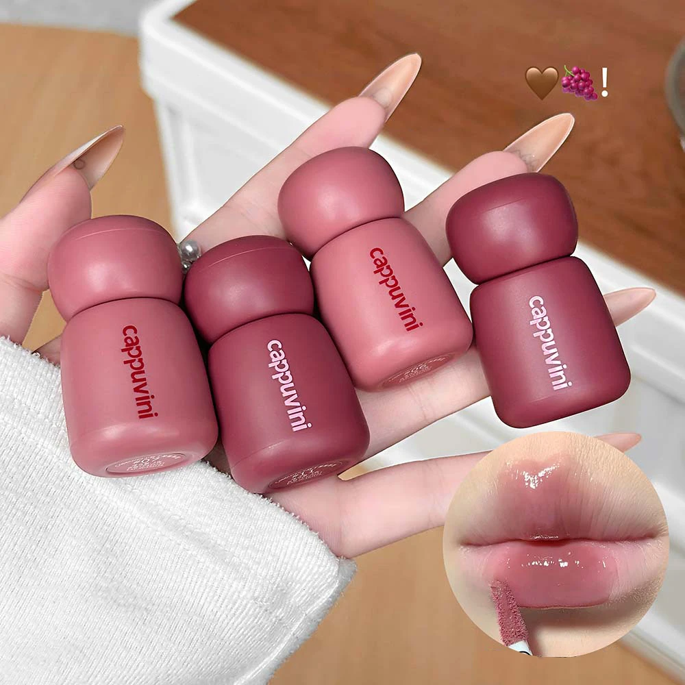 Velvet Shine Lip Glaze: Moisturizing Liquid Lipstick Collection - 12 Elegant Shades