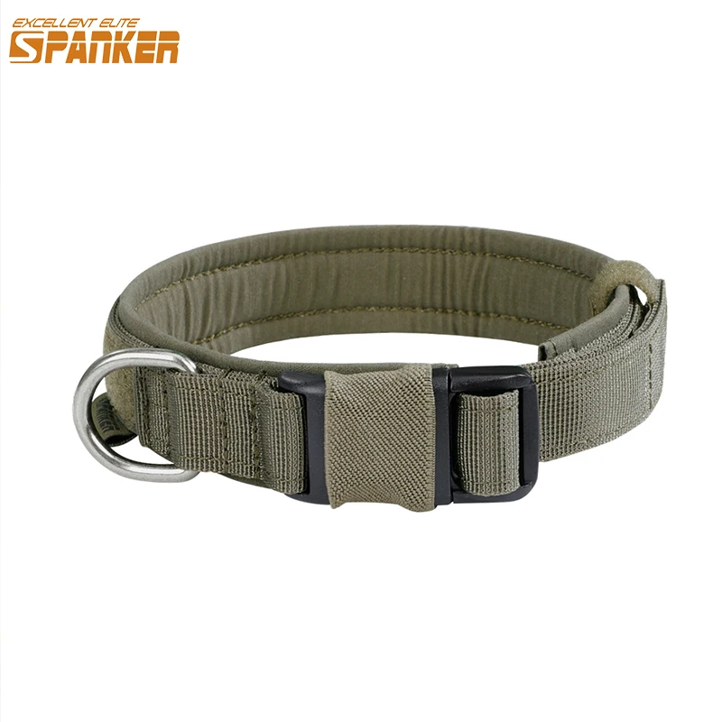 

Military Tactical Dog Collar Adjustable Durable German Shepherd Collars Medium Large Dog Collars Walking Training Supplies