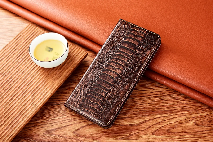 meizu back cover Crocodile Veins Cowhide Genuine Leather Case For Meizu 15 16 16s 16xs 16T 17 18 18X 18s Pro Luxury Flip Cover With KickStand best meizu phone case