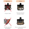 Felt Cosmetic Bag Insert Organizer fit Matelasse Shoulder Bag Timid Bag Storage,Finishing Inner Bag Liner for Longchamp Mini Bag 4