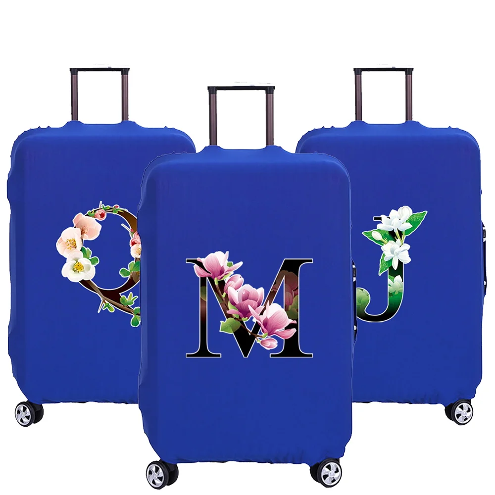 

Luggage Cover Dustproof Wear-resistant Travel Accessories Apply To 18-32 Inch Fashion Leisure Flower Color Print Suitcase Covers