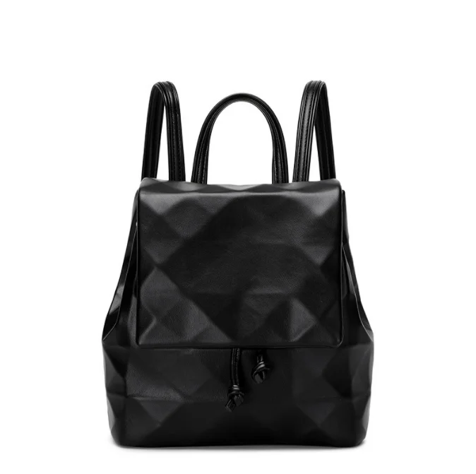 

2022 New Casual Backpacks Women PU Small Backpack Female Backpacks