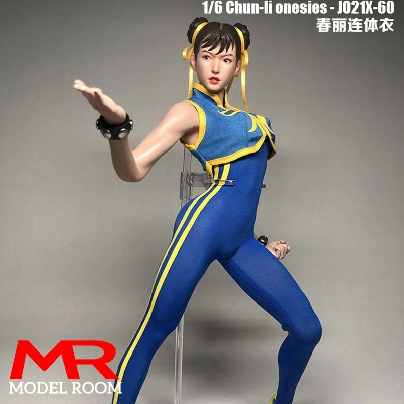 plato Aptitud comunidad JO21X 60 1/6 Scale Chun Li Cosplay Bodysuit Jumpsuit Soldier Costume Model  Fit 12'' Female Action Figure Body Dolls| | - AliExpress