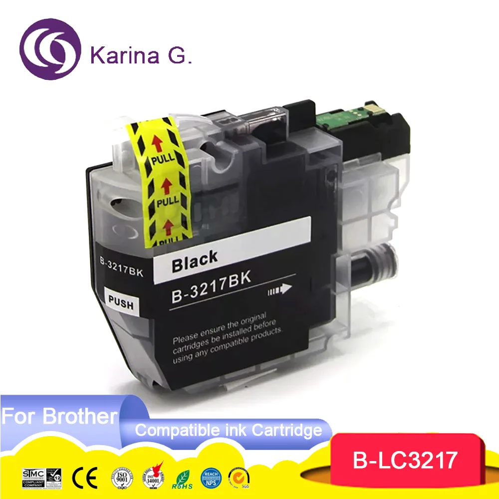 Compatible ink Cartridge for Brother LC3217 for MFC-J5330DW /MFC-J5335DW/MFC-J5730DW/MFC-J5930DW/MFC-J6530DW/MFC-J6930DW