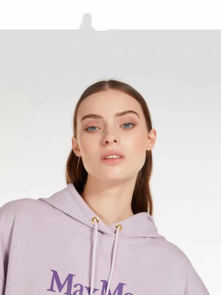 

Fenggejiwo letter printed casual long sleeved hoodie