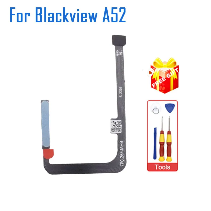 

New Original Blackview A52 Fingerprint Sensor Button Cable flex FPC Module Repair Accessories For Blackview A52 Smart Phone