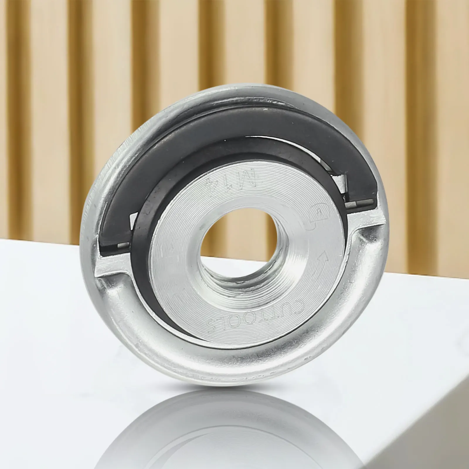 

For Change Discs/blades/other Accessories Flange Lock Nut Integrated Keyhole Light Equipment 1PC M14 Quick Change