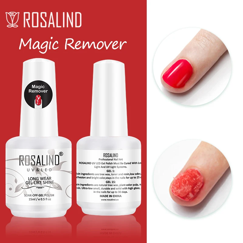 Magic Remover Nail Gel Polish Remover UV Gel Polish Base Top Coat Easy Fast Clean Delete Matt Primer Acrylic