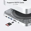 Dock Mac Mini Studio with 2.5inch Hard Disk Enclosure Multi USB 3.0 SD/TF Card Reader Extend Your Mac Mini Studio Dock Station 5