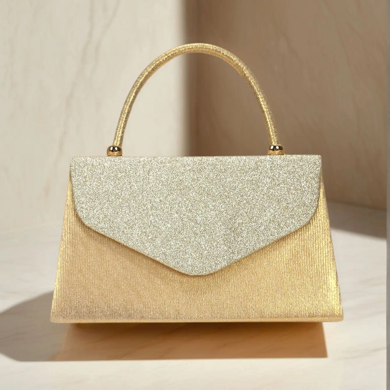 Green Glitter Sequins Women Evening Clutch Bag