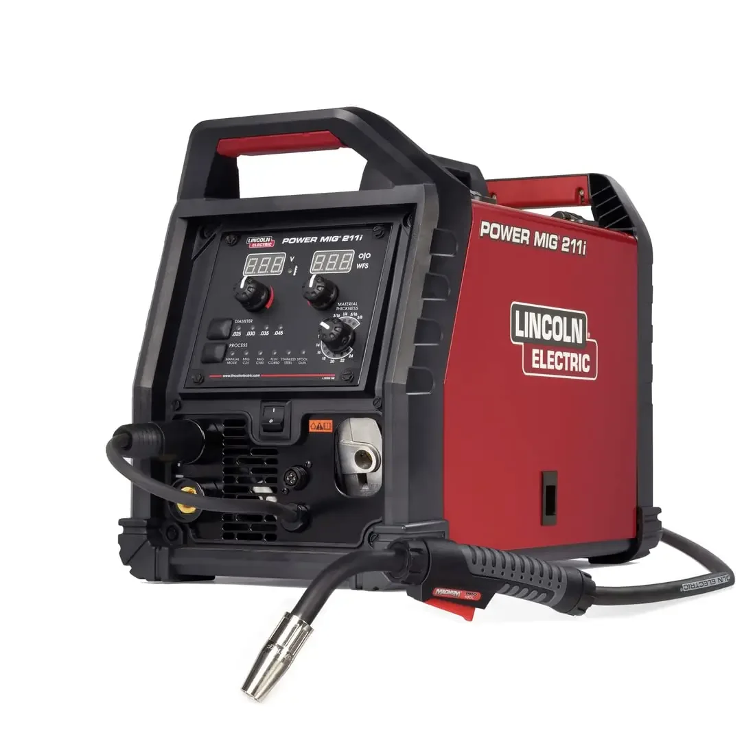 Power MIG 211i MIG Welder K6080-1 Dual Input Voltage-120V and 230V Inputs USA