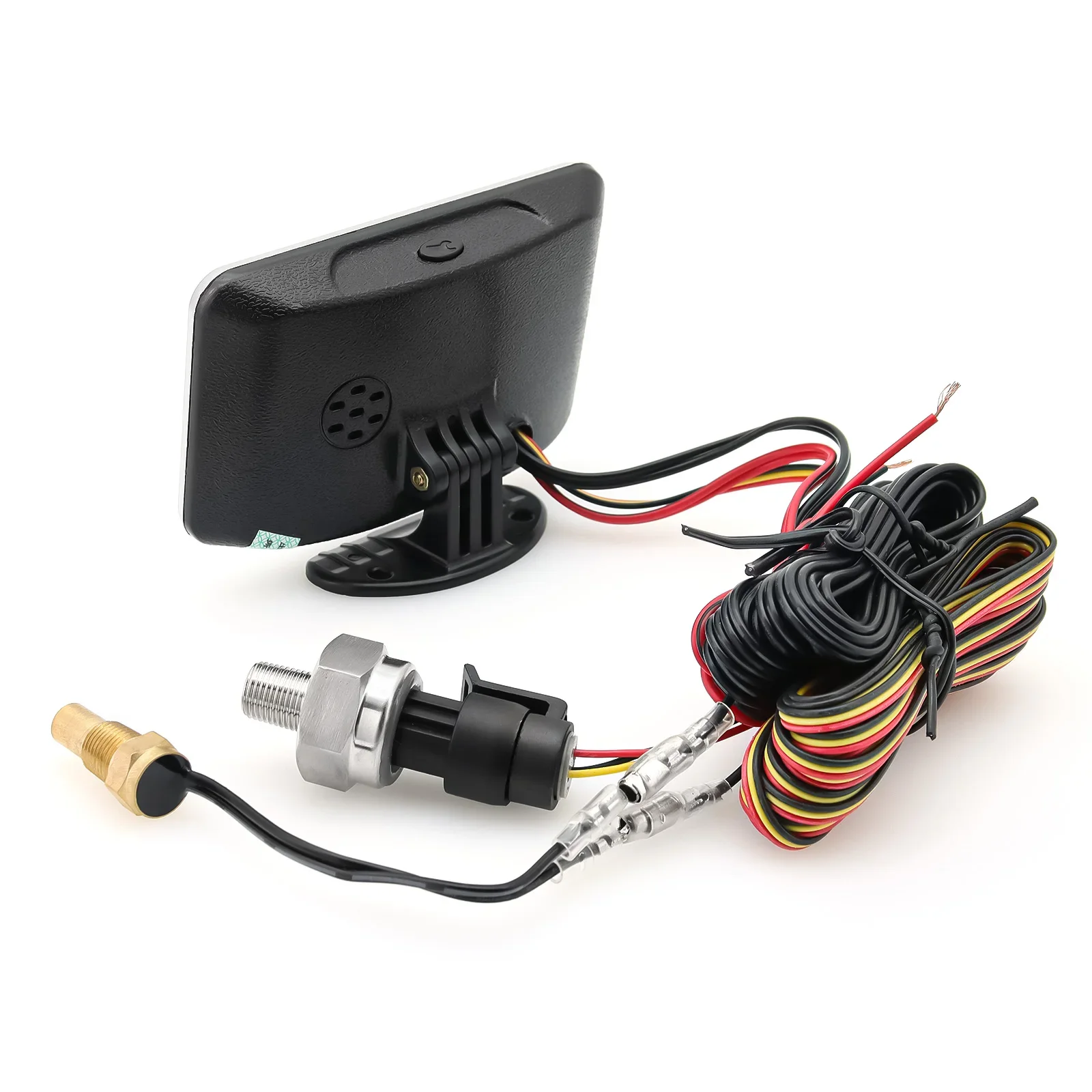 12V/24V Universal 3 in 1 LCD Car Gauge Oil Pressure Gauge Voltage gauge Water Te