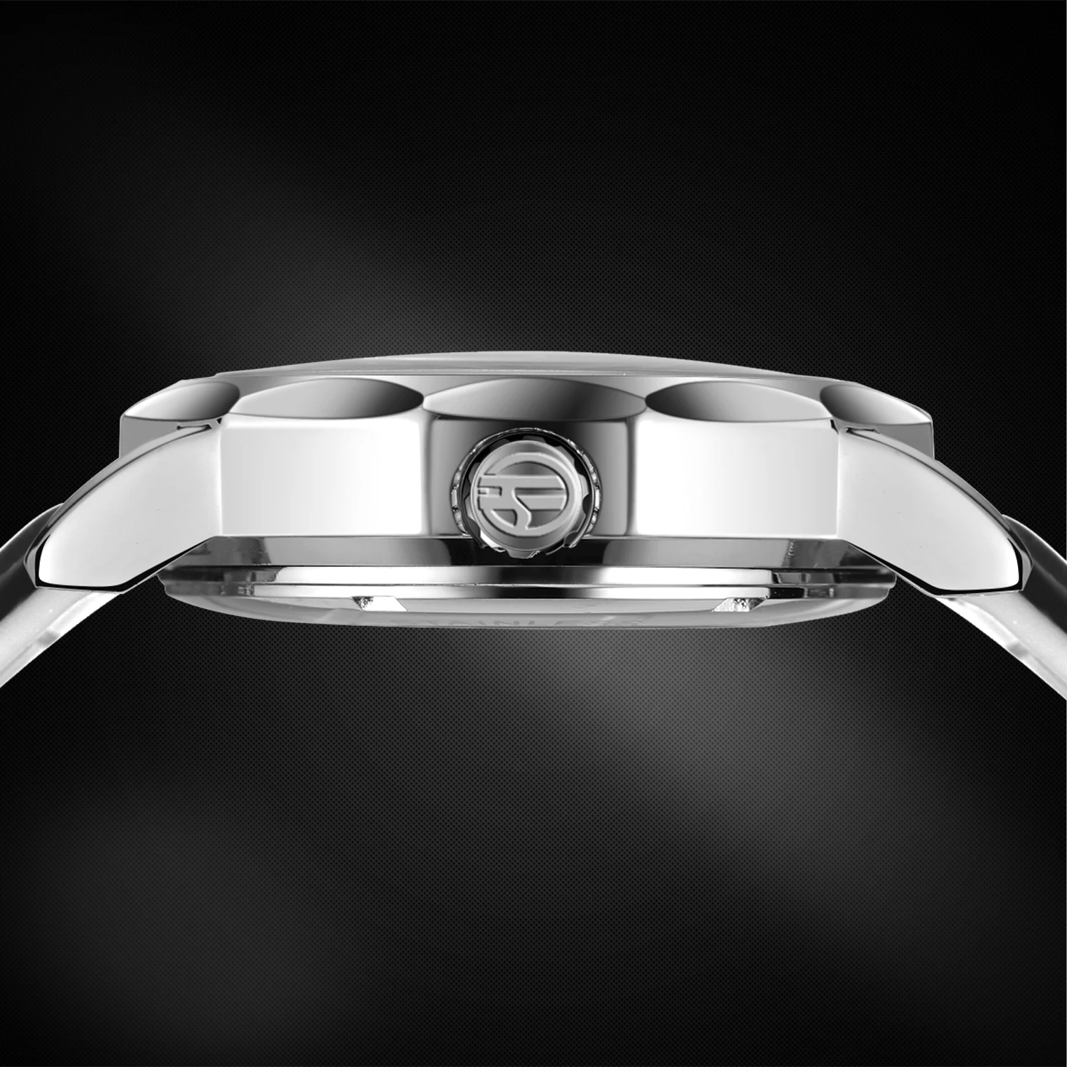 Designer Luxury Brands FORSINING Original Man Watches Steel Skeleton Mechanical Clock Waterproof Rubber Strap Fashion Thin Male