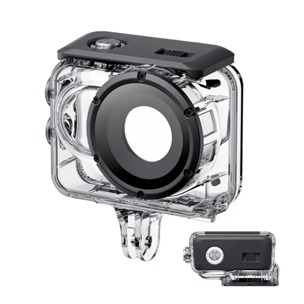 

For Insta360 GO 3 Camera Housing Case Water Resistant Up To 196.8 Ft/60M Underwater Diving Protective Housing Camera Accessories
