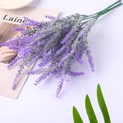 Artificial Lavender Bundle - Lush, Realistic Faux Flowers - 38cm (Purple)