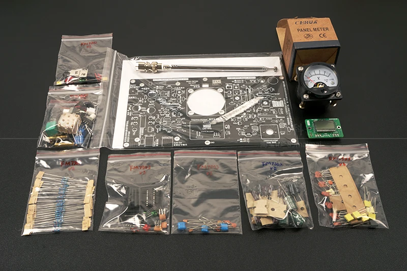 Nvarcher Integrated Radio Circuit Board Kit fm Stereo 88108mhz Peças Discretas Alta Sensibilidade Ta7358 - Image 2