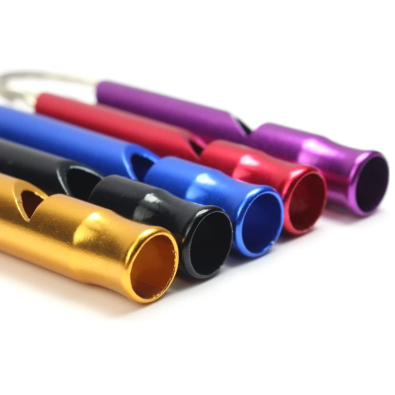 1Pc 47mm Outdoor Emergency Survival Whistle Training Tools Multifunction Camping Hiking Sports Cheerleading Anti Lose Whistles survival whistle sport whistle sports whistle