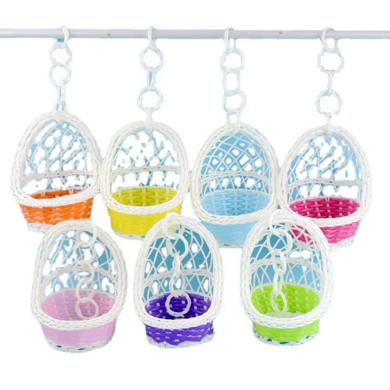 Swing Nest Cages Hanging bed Hamster Hammock Garden Decoration Parrot Basket Small Pet Cradle Weaving Bird Nest Hammock - Image 2