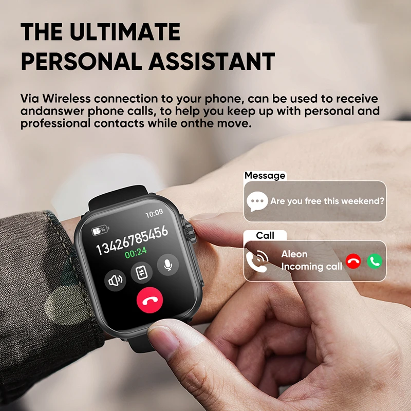 2025 Fashion Women Watch Ultra2 SE Smart Watches 1000mAh 1.85"AMOLED Full Touch Screen BT Call Smartwatch For Android IOS Ladies 3