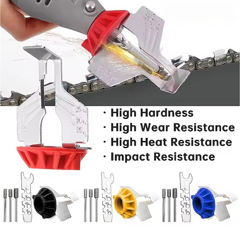 Chainsaw Sharpening Kit Saw Blade Sharpener Chainsaw Grinding Tool Rotary Sharpener Chain Machine Saw Chains Tool