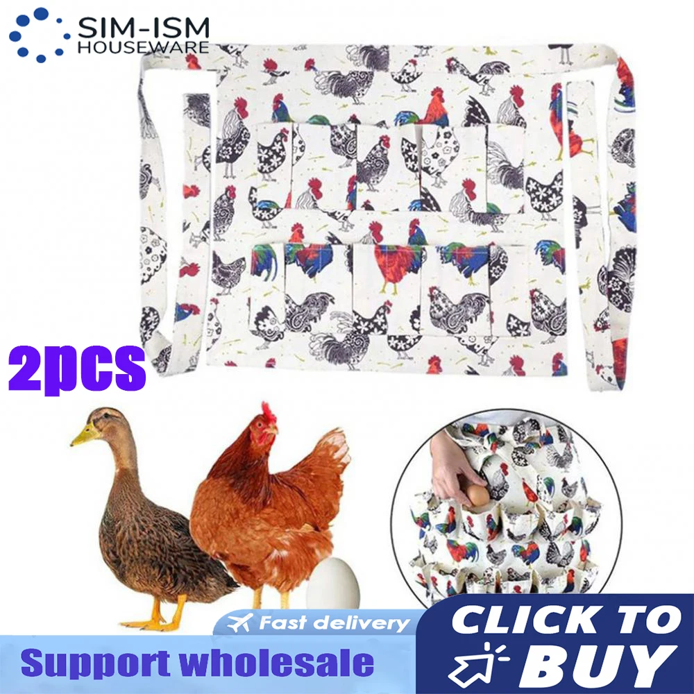  Purple Chicken Egg Collection Apron - Adult Size for Easy Egg  Gathering and Collection : Home & Kitchen