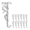 Valance Clips, Clear Plastic Valance Clips For Blinds, Hidden Window Blind Clips For Horizontal Blind Valance 6