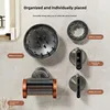Dyson Air Dryer HD15 Accessories No Drilling Wall Mounted Magnetic Suction Cup Storage Rack Organizer Tool Holder 4