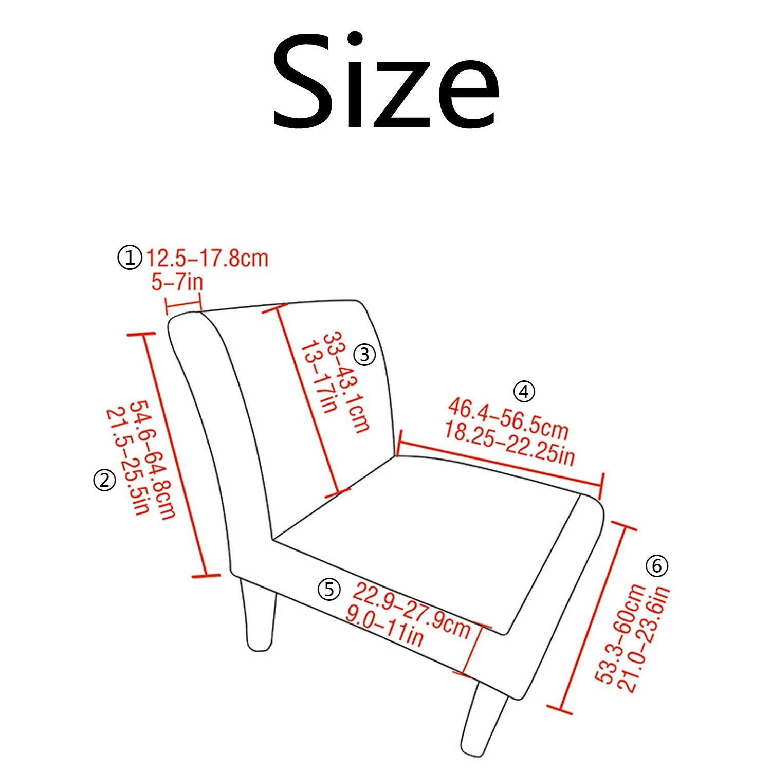 1 Pc Solid Color Fat Person Sofa Chair Protective Cover Without  Armrests Single Sofa Cover Coffee Shop All Inclusive Fat Stool 2