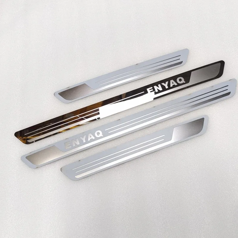 

Накладка на порог и педаль для Skoda ENYAQ 2021 из нержавеющей стали