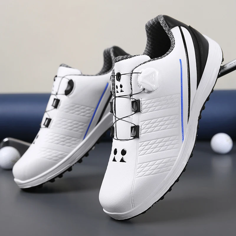 

New Waterproof Golf Shoes Men Size 39-45 Professional Golf Wears for Men Light Weight Walking Footwears Luxury Walking Shoes