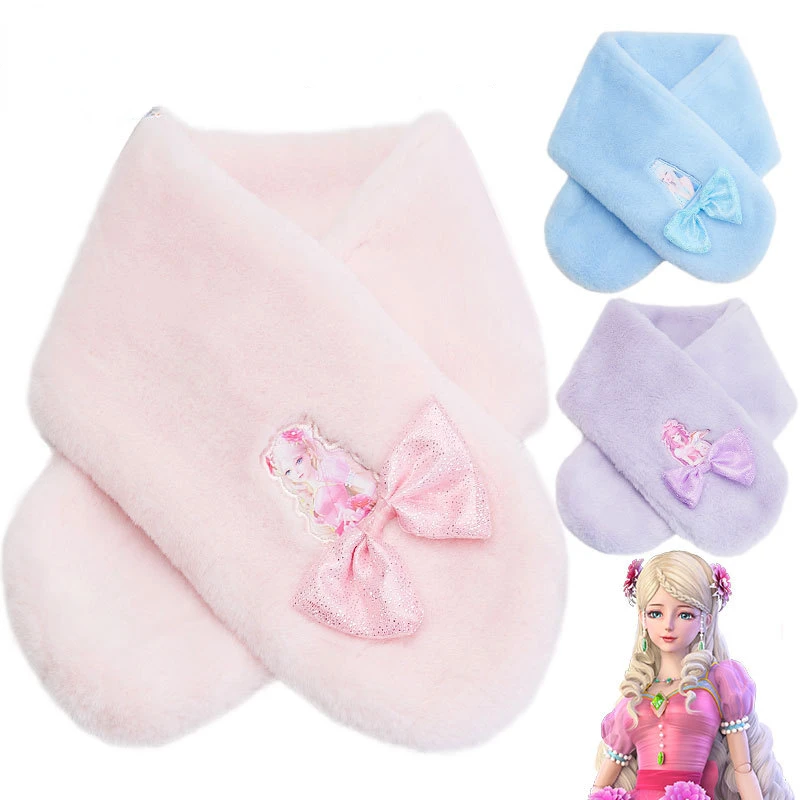 Girl's Scarf Autumn/Winter Children's Baby Scarf Princess Birthday Party Accessories