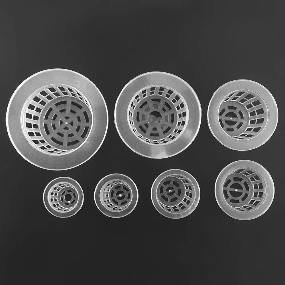 Hydroponic Colonization Mesh Pot Net Cup Basket Hydroponic Aeroponic Planting Grow Clone Nursery Plant Soilless 50Pcs