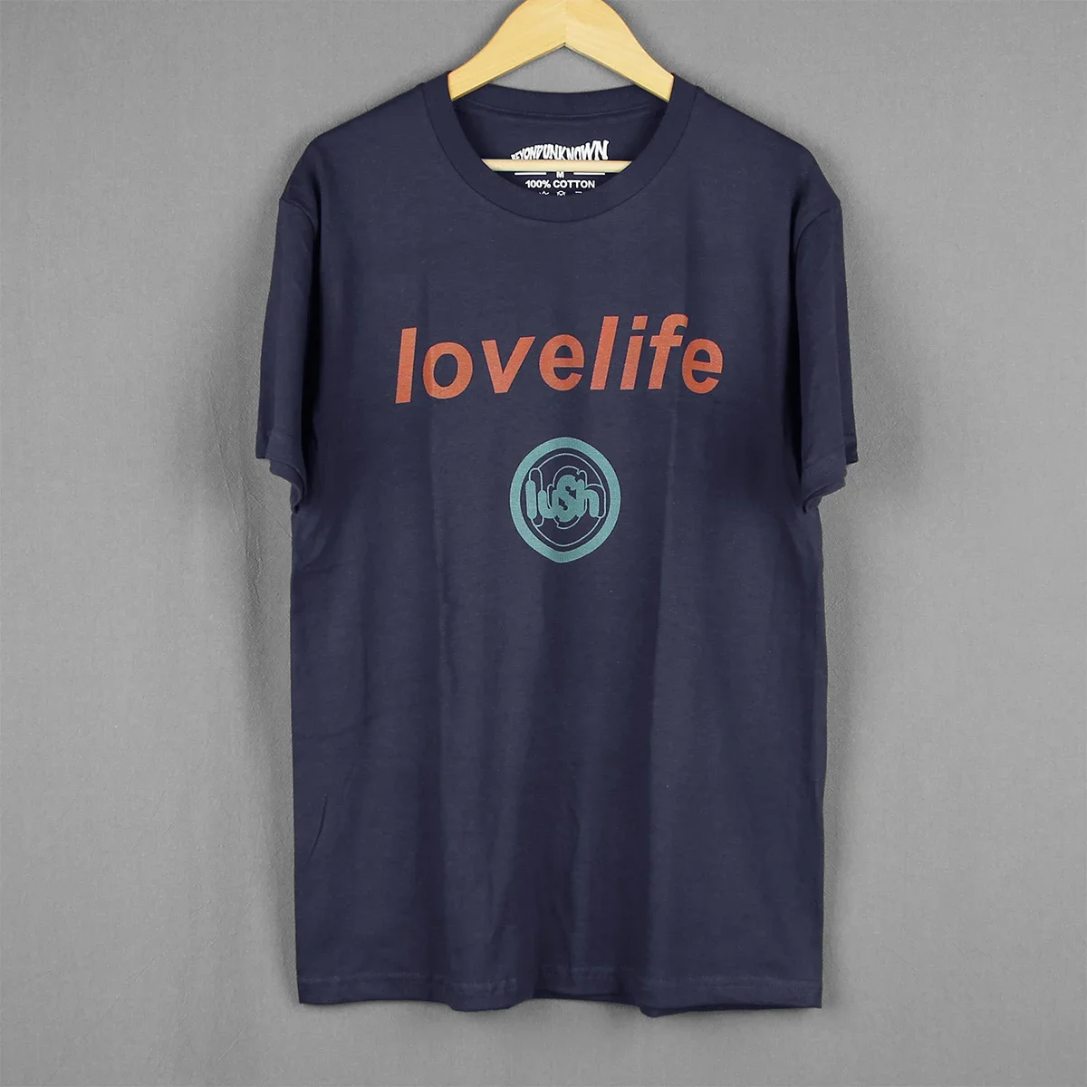 

Lush T-Shirt Lovelife Ride Slowdive Cocteau Twins 4AD Shoegaze My Bloody Valentine Cotton Tee TShirts