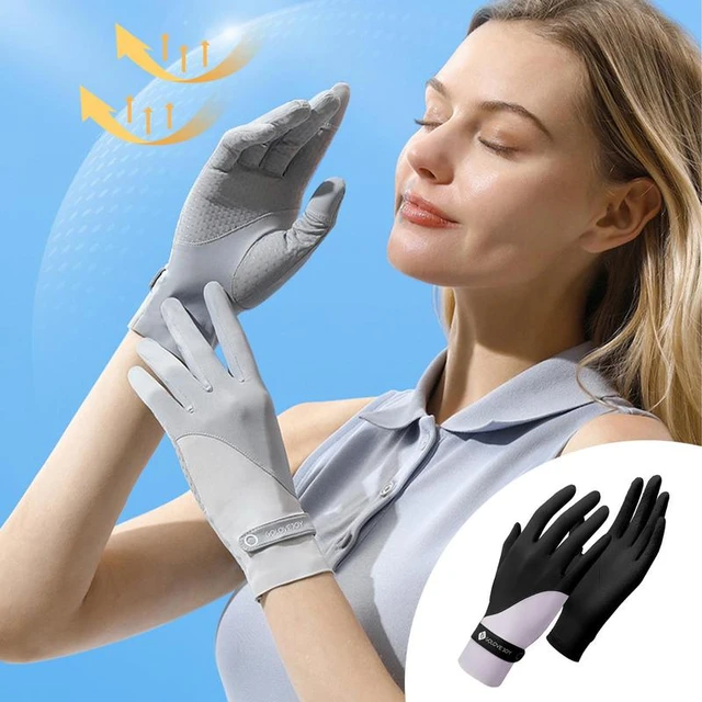 UV Gloves Breathable UPF 50 Driving Gloves Men Sun Protection