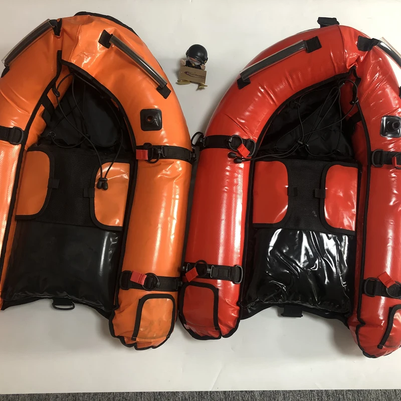 PVC inflatable spearfishing float boat with ALPHA flag