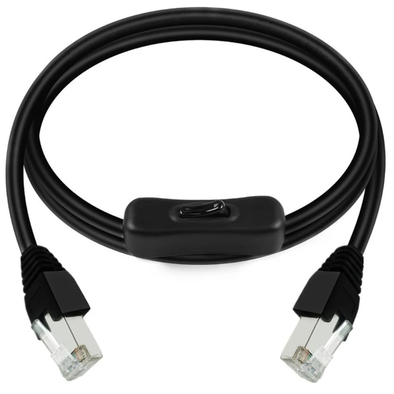 Y1UB CAT6e RJ45 연장 케이블(수-암 커넥터 포함) 100cm/39.37인치