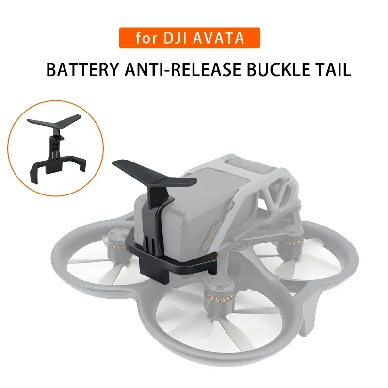 Per Avata Battery Buckle Flight Tail Per Dji Avata Drone, 2 In 1 Fuction Battery Protection Tail Spoiler Avata Drone Accessori