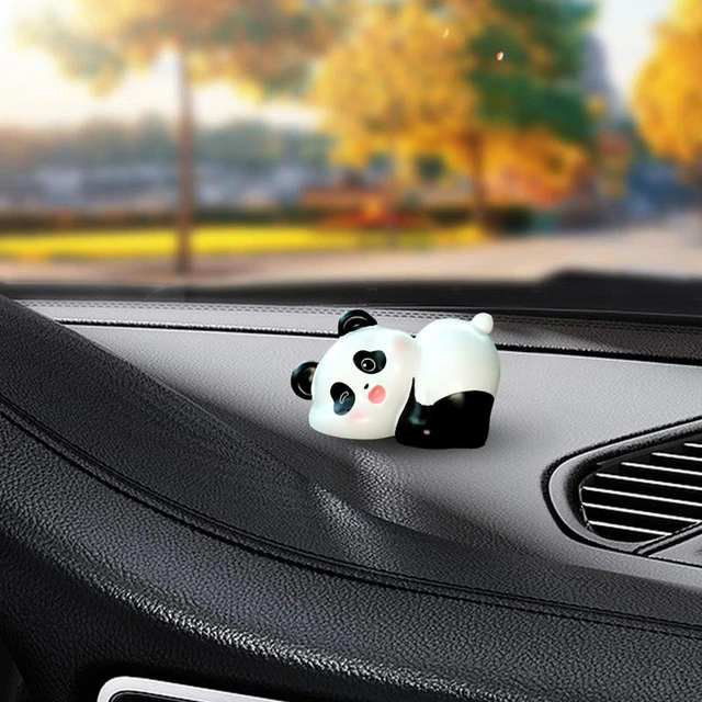 2pcs Panda Design Car Dashboard Ornament