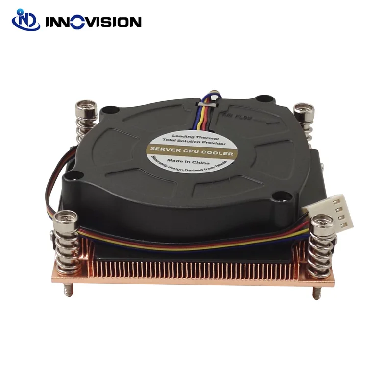 New 1u Lga115x Cpu Fan Active Cooler Heatsink For Intel Lga1150 Lga1151