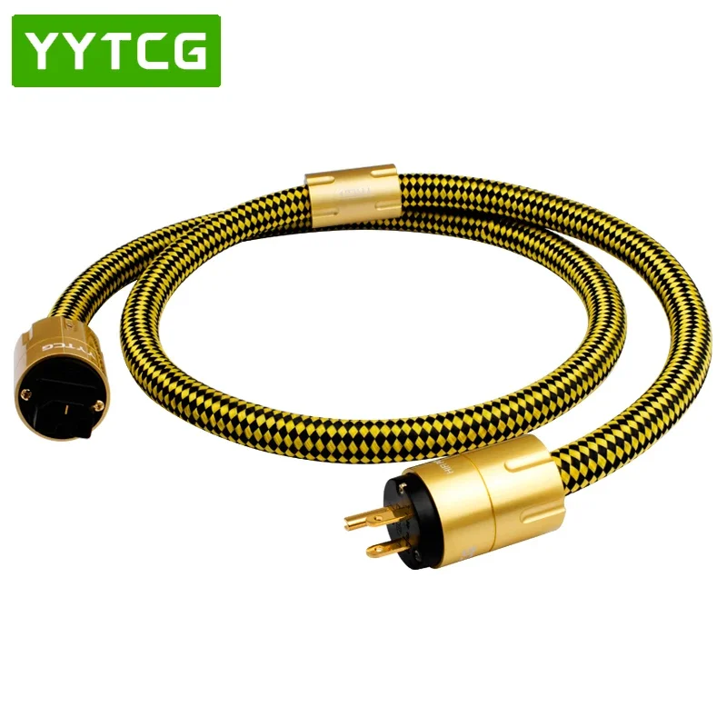 

YYTCG CRYO-196 US AC Power Cable American Standard Audio CD Amplifier Amp US Power Cables EU US Plug Power