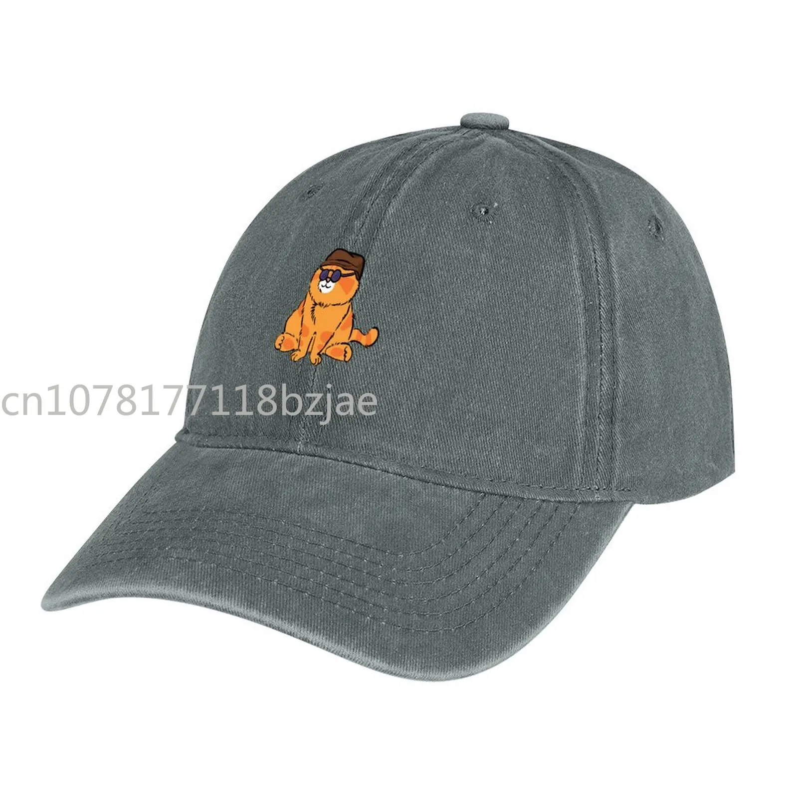 

Orange Tabby Cat Cowboy Hat Golf Hat Golf Cap western Hat Fluffy Men's Women's