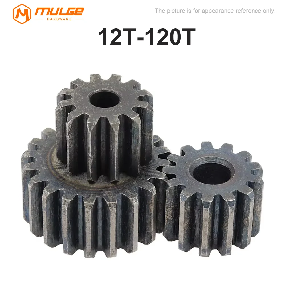 Spur Gear 1.5M-94T/95T/96T~110T/115T/120Teeth SC45# Carbon Steel Material Cylindrical Gear High Frequency Quenching Teeth