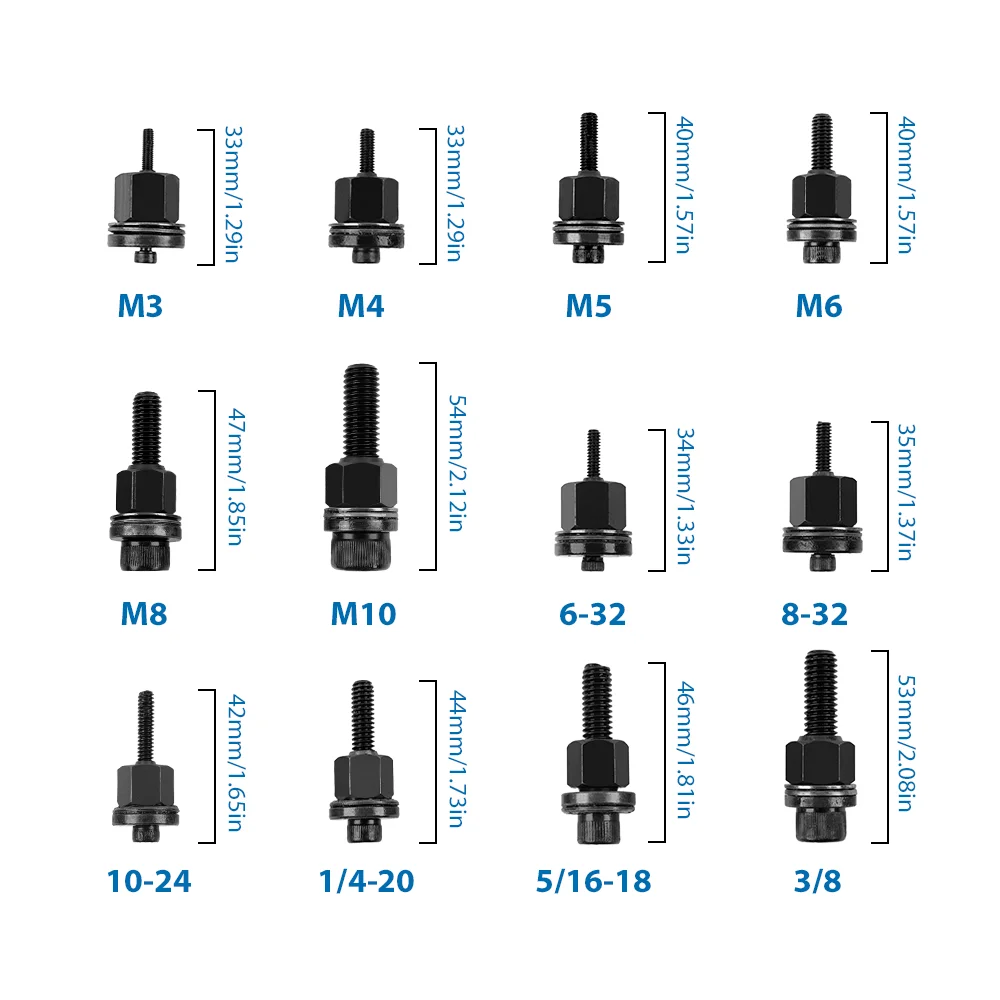 Rivet Nut Tool Hand Rivet Nut Gun Head Riveting Tool Accessories Adapter Hand for M3 M4 M5 M6 M8 M10 Riveter rivet nut tool