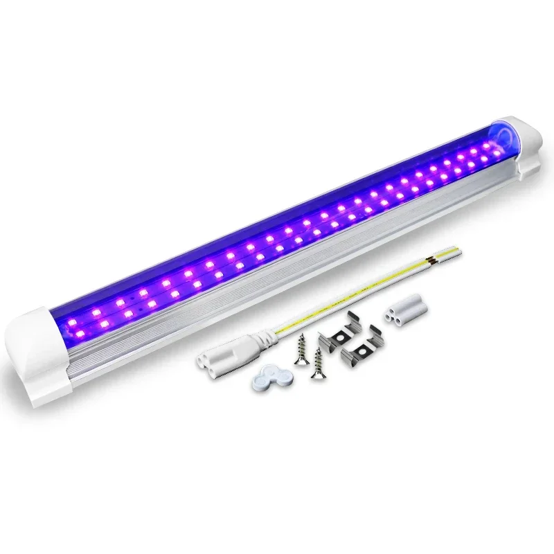 Professional UV Curing Lamp with 365NM LED UV Light for Bonding and Coating, Double Row Replacement Lamp Tube