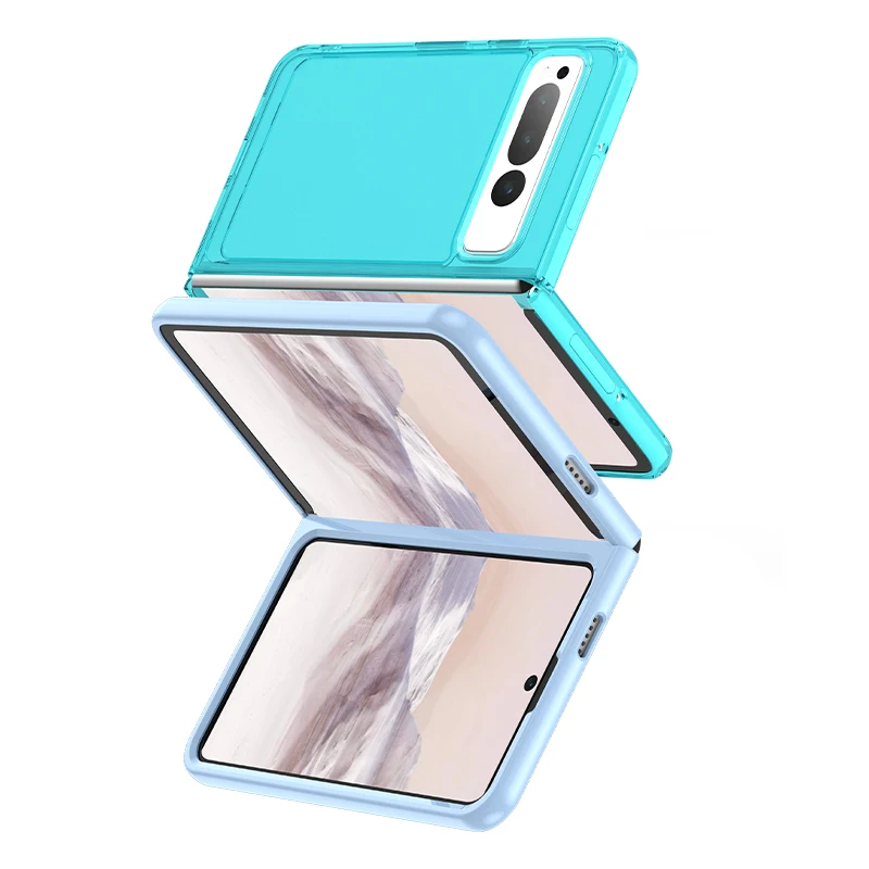 Per Google Pixel Fold Case Google Pixel Fold Cover Antiurto Pc + Tpu Cover Posteriore Protettiva In Silicone Per Telefono Google Pixel Fold